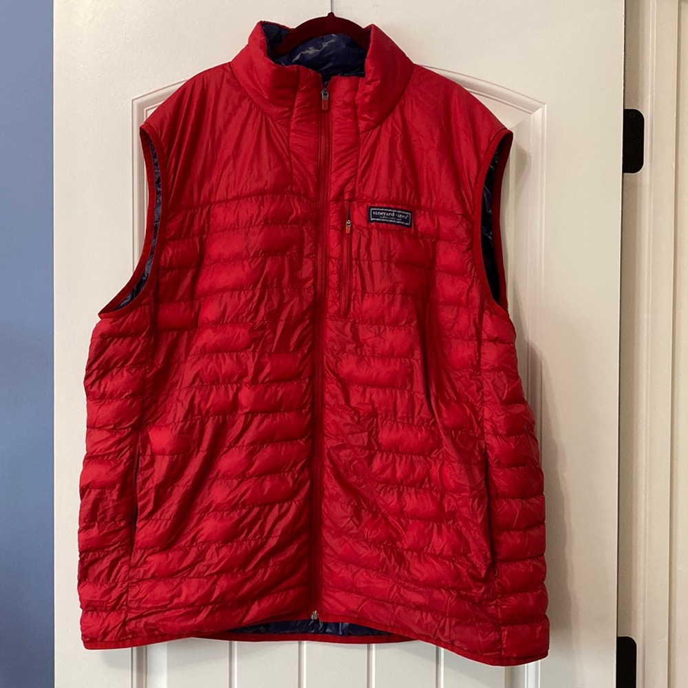 Vineyard vines puffer vest XXL